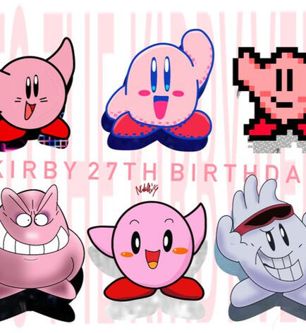 Kirby 27th Anniversary tribute