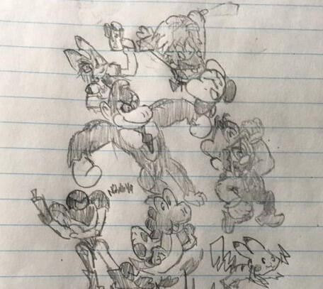 Super Smash Bros. 20th Anniversary tribute