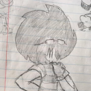 (Sketch) OC "Afro Nick"