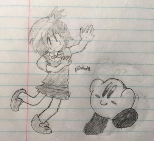 (Sketch) Luluco and Kirby