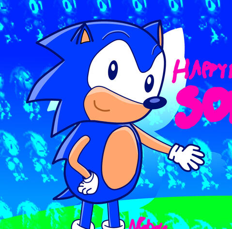 Sonic the Hedgehog 27th Anniversary tribute